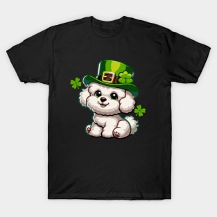 St Patricks Day Bichon Frise T-Shirt